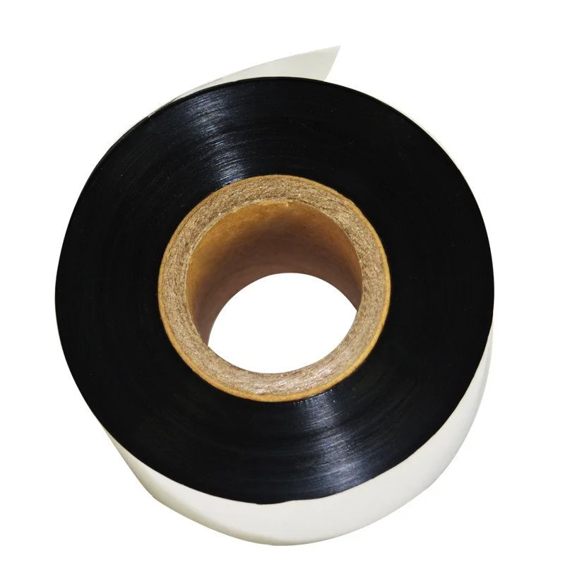 Manufacturer Wash Care Resin Ribbon 40mm 300m Thermal Transfer Ribbon for Garment Use Polyester Satin for Clothing