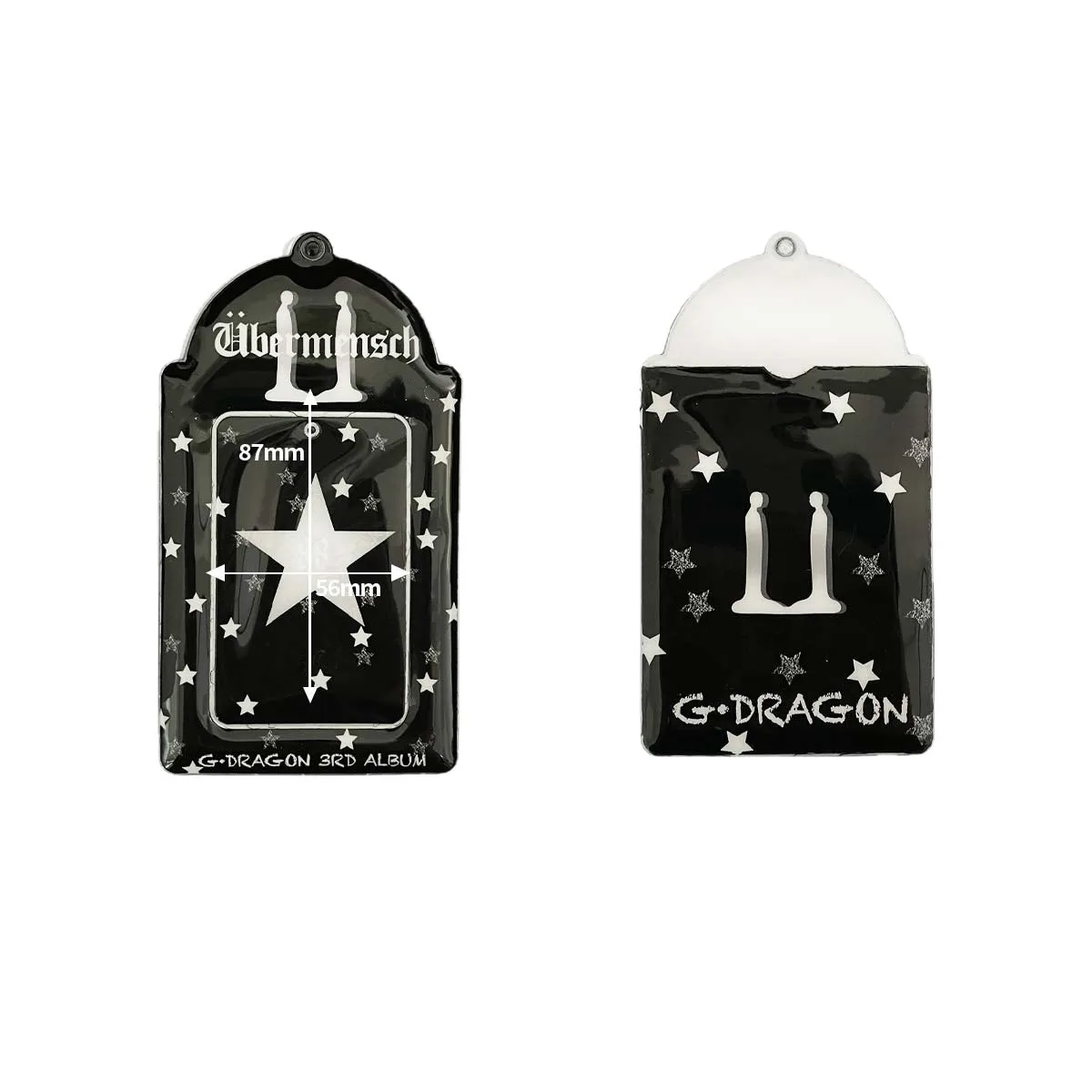 ジヨン G-DRAGON パスポートケース　Übermensch KPOP G-Dragon Ubermensch Album Card Holder Random Spring Rope
