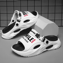 2025 Unisex Custom Anti-Slippery EVA Sandals Hot Sales for Men & Women Breathable Slides for Beach Outdoor Autumn & Summer Use