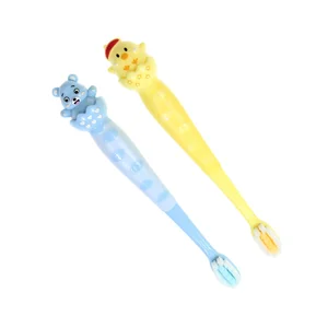 Premium 3d Kids Toothbrush Children New Style Chicken Cute Style Plastic Tooth Brush Private Brand Name