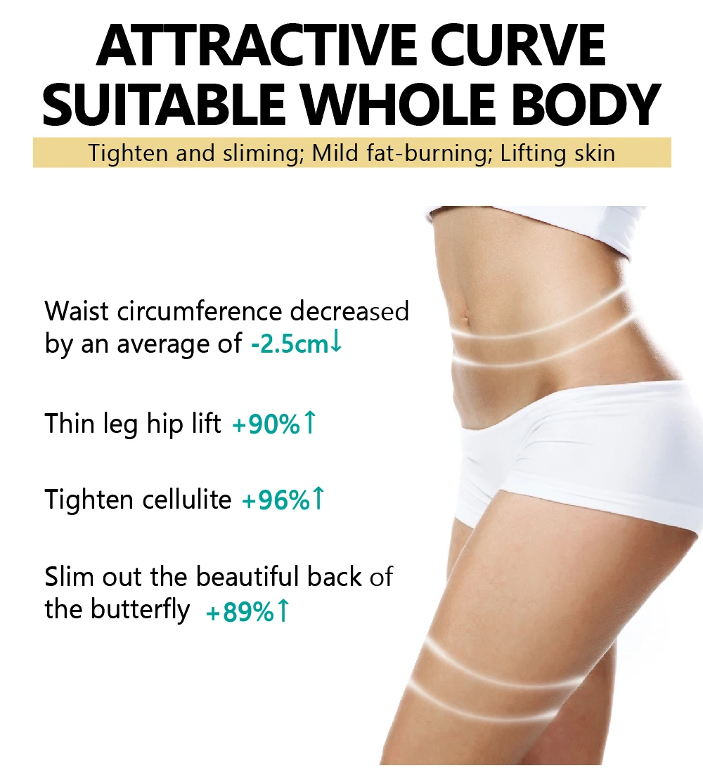 Vibrant Glamour Natural Slimming Cream Thin Waist Firming Body Shaping Healthy Fat Burn Weight Loss Promoting Massage Cream