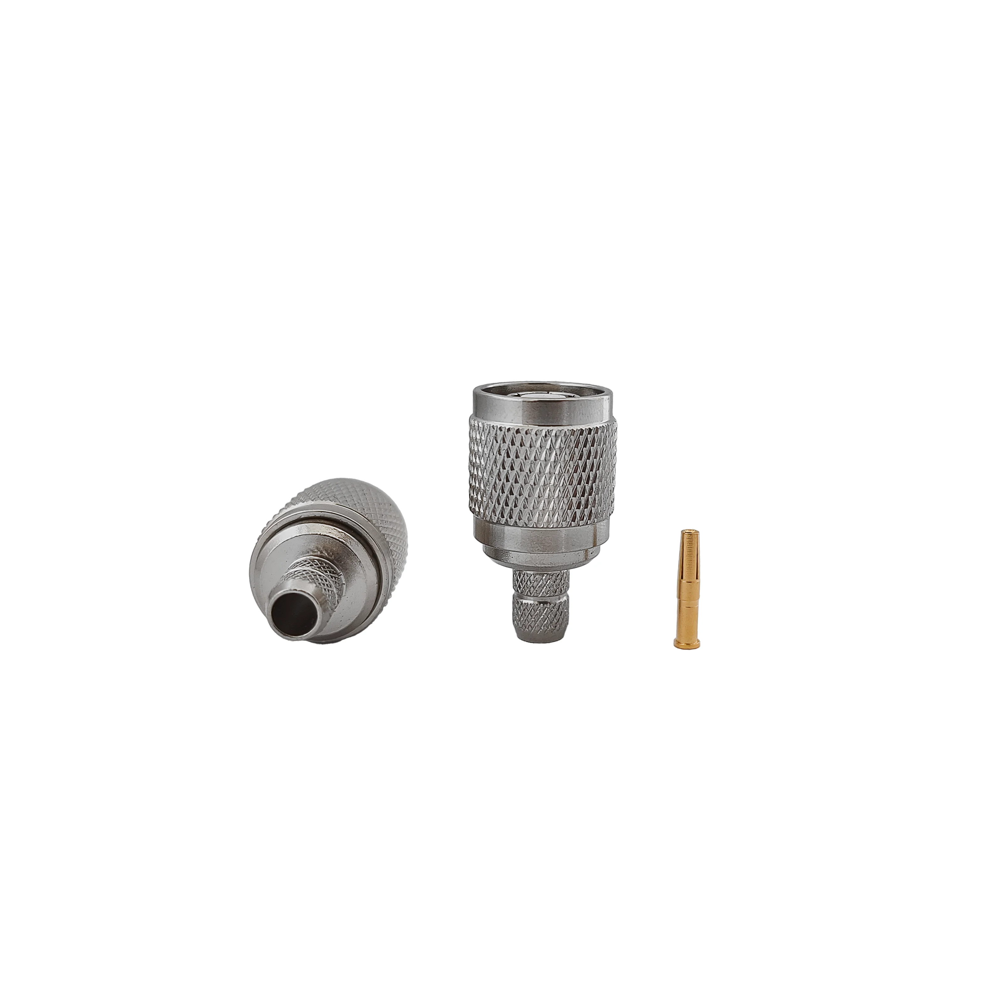 product wholesale factory rp tnc c j4 coaxial connector brass rp tnc connector male for rg59-1