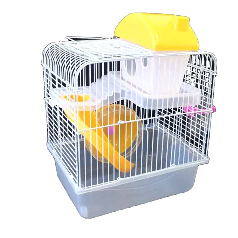 Luxury Hamster Cage Princess Cage Small Villa Hamster Breeding Cage With Tunnel Small Castle 2 story Strollers Fashion Push up Buy Breeding Cage Luxury Hamster Cage Hamster Cages For Sale Product on