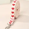 Red pet leash