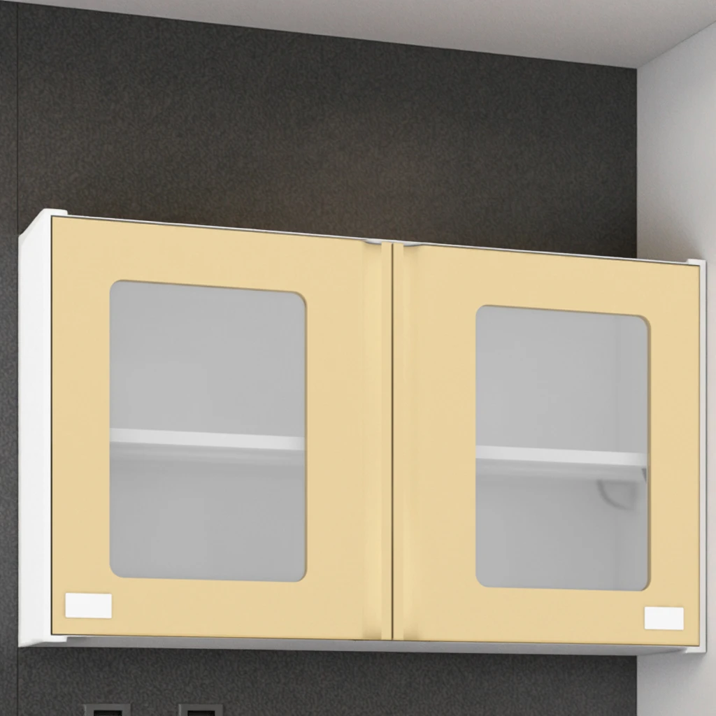 Stainless Steel Modern Hospital Medical Sterile Durable Eco-Friendly Upper Cabinet for Operating Room Active Shelf Locking Glass 6