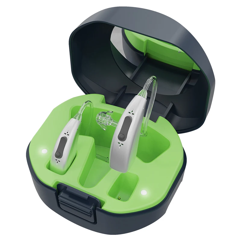 Rechargeable Digital Hearing Aids Hearing Loss Ric Bluetooth Ear