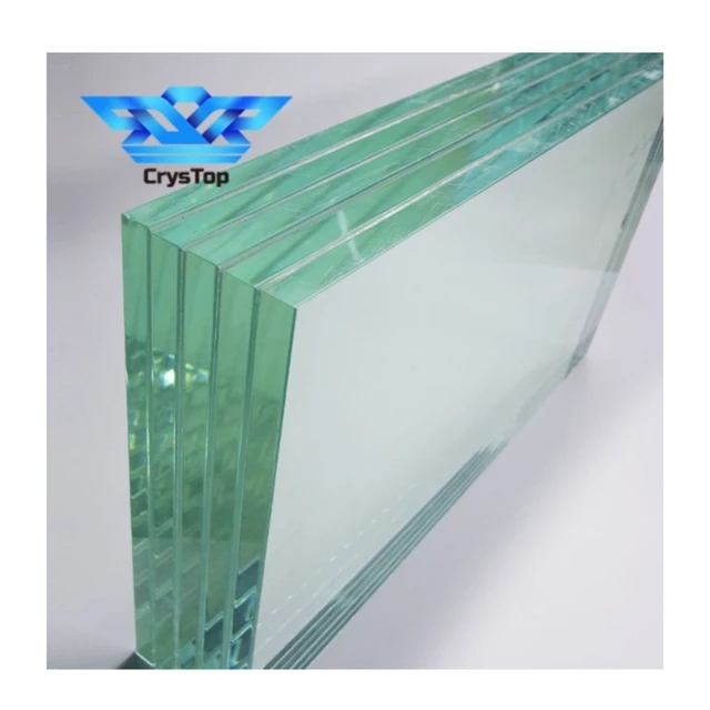 Security blast resistant glass price CE certification Safety clear bullet proof glass sheet bulletproof