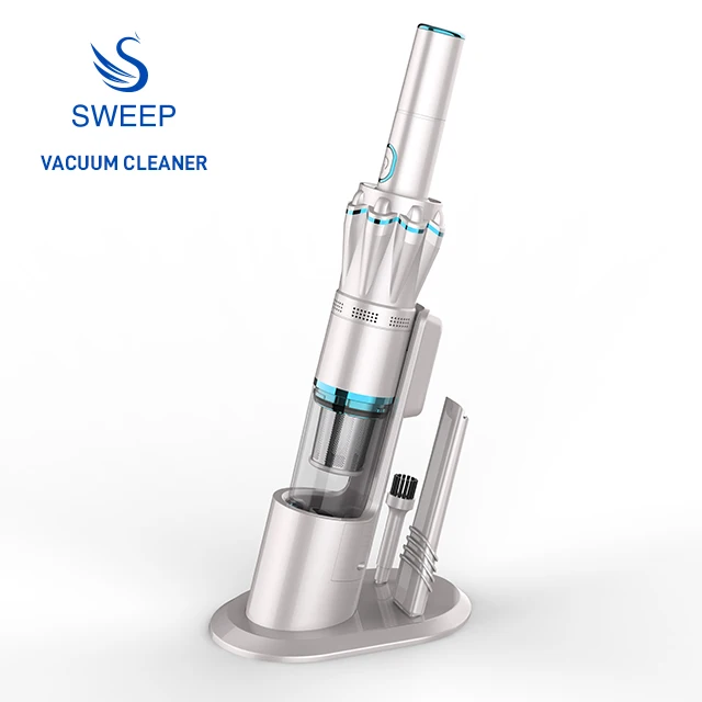 Suzhou 120W Handheld Bagless HEPA Filter Dry Car & Hotel Use Mini Wireless Portable Rechargeable Vacuum Cleaner supplier