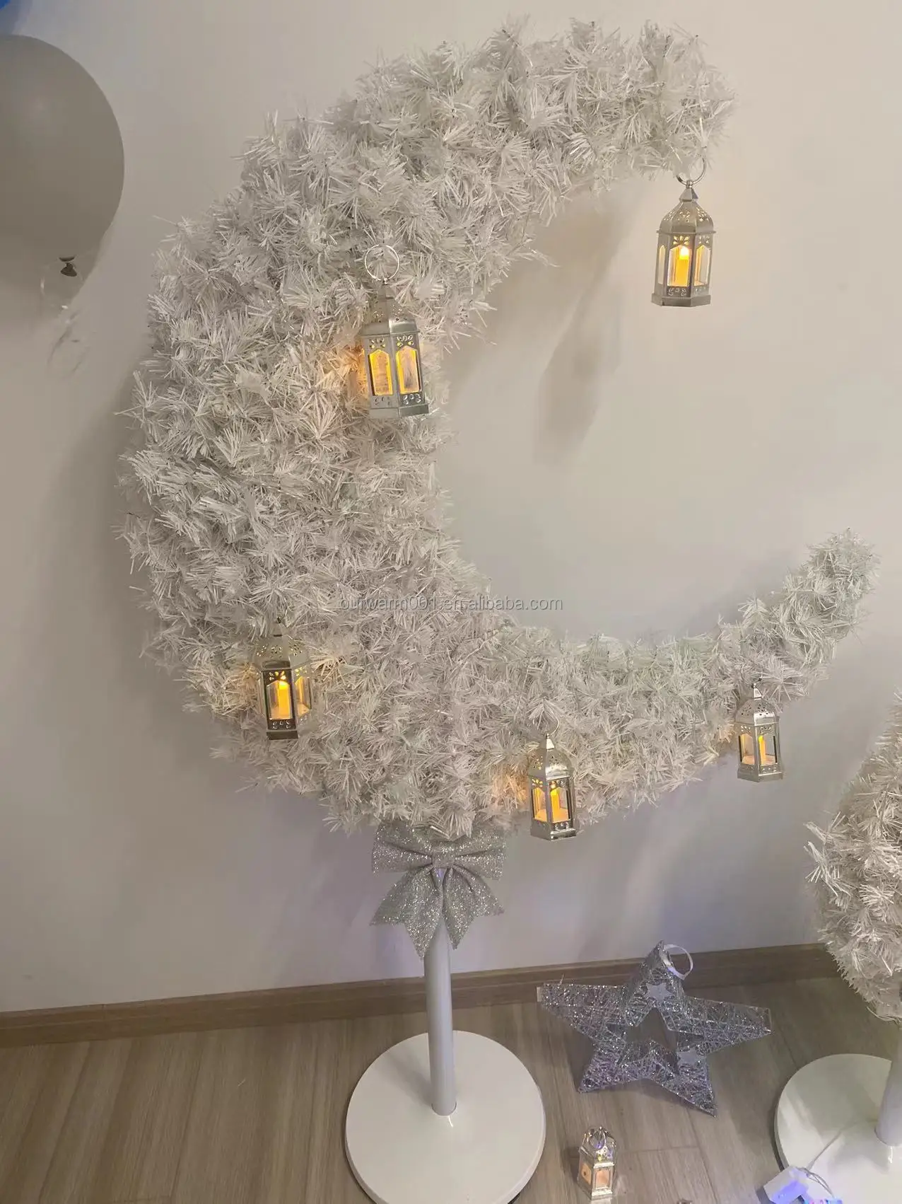 Ourwarm Eid Decoration Tree Islamic Eid Mubarak Decorations Moon Eid