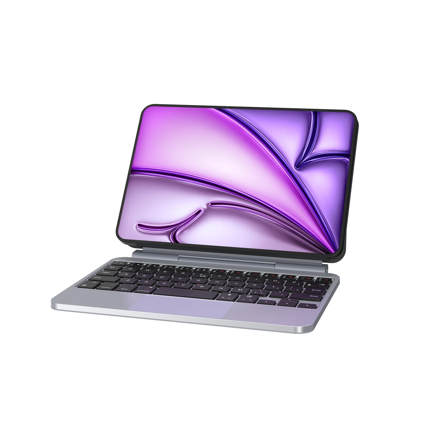 2nd Gen Bluetooth Magic Keyboard Case for iPad 8.3 Inch Mini 6/7 Premium Leather Cover with 6 Rows Keys and Usb-C Charging Port