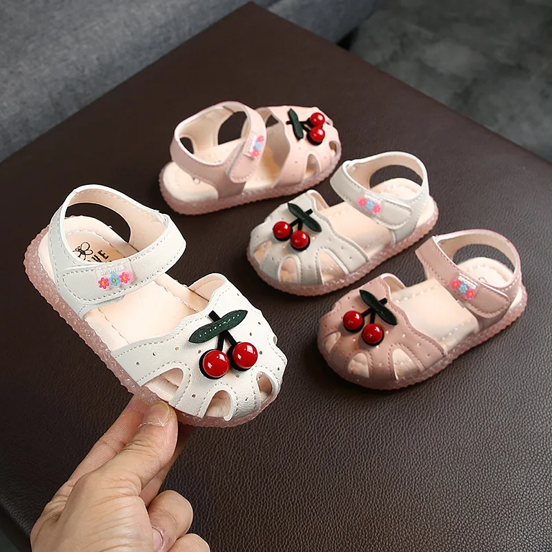 Csfry Infant Baby Girls Sandals with Princess Dress First Walker Shoes 