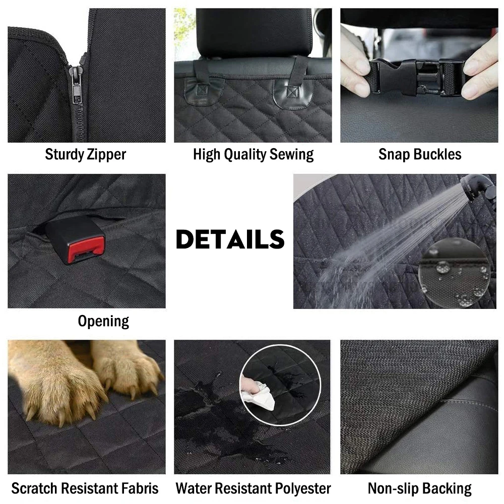 Golden Supplier Waterproof Car Seat Cover Pet Dog Seat Covers For Cars Back Seat details