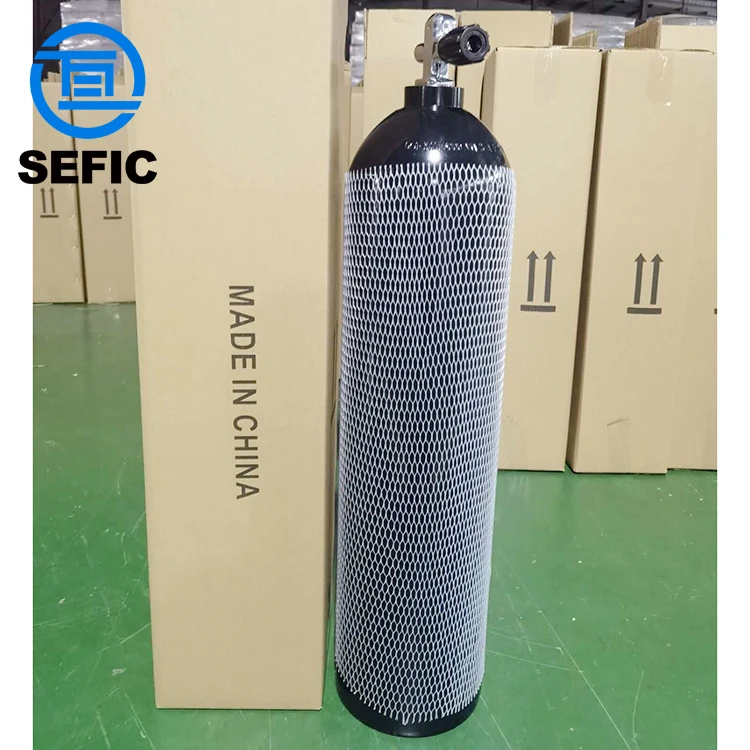 ISO7866 スキューバタンク 11.1L 高圧 200bar アルミ製 15.7kg