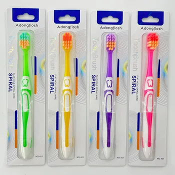 Private Label Custom Branded Toothbrush Color Tooth Brushes Adult