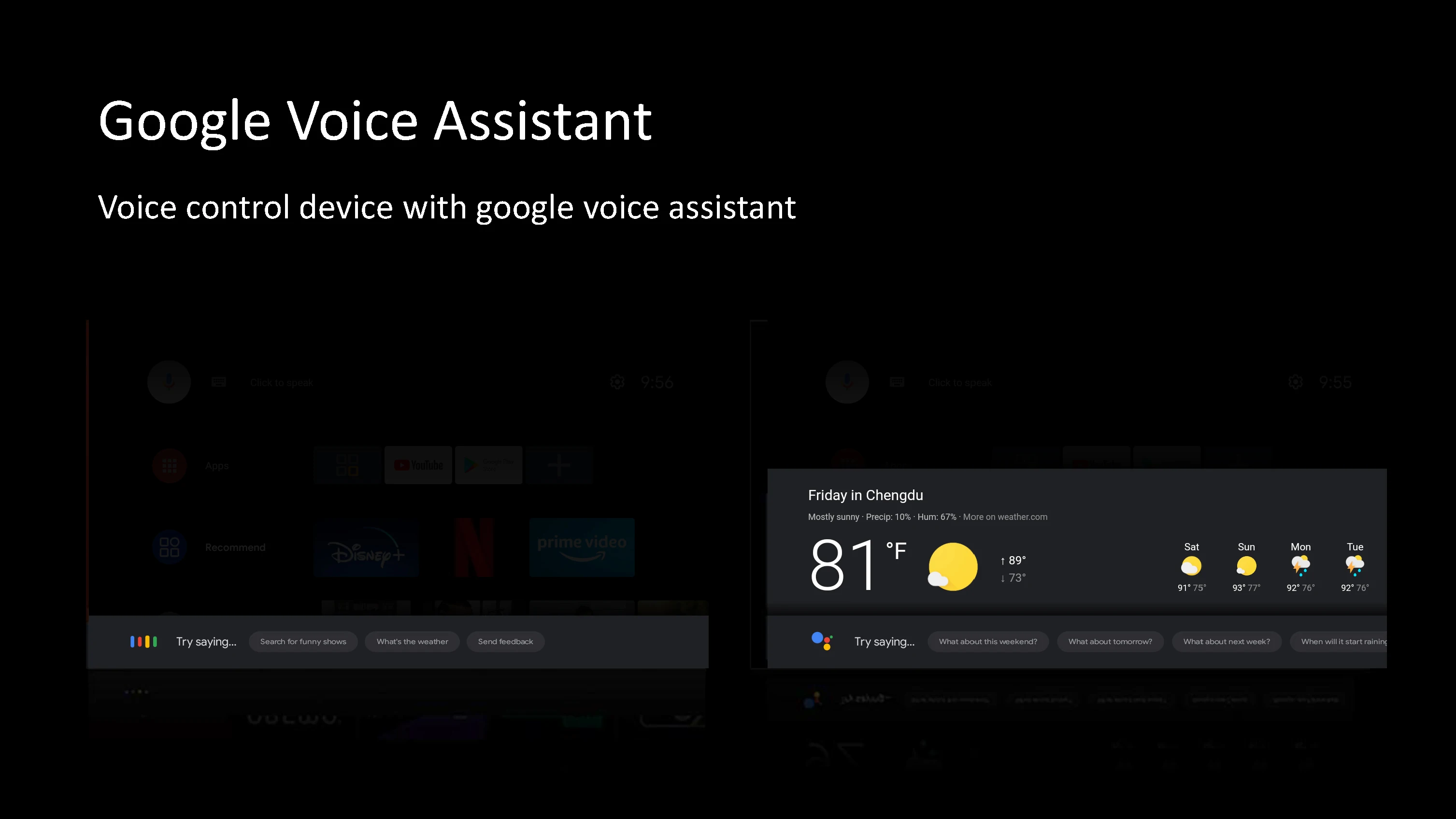 New Android Smart Atv Tv Box Z6 4k Media Player Voice Control Remote Hd