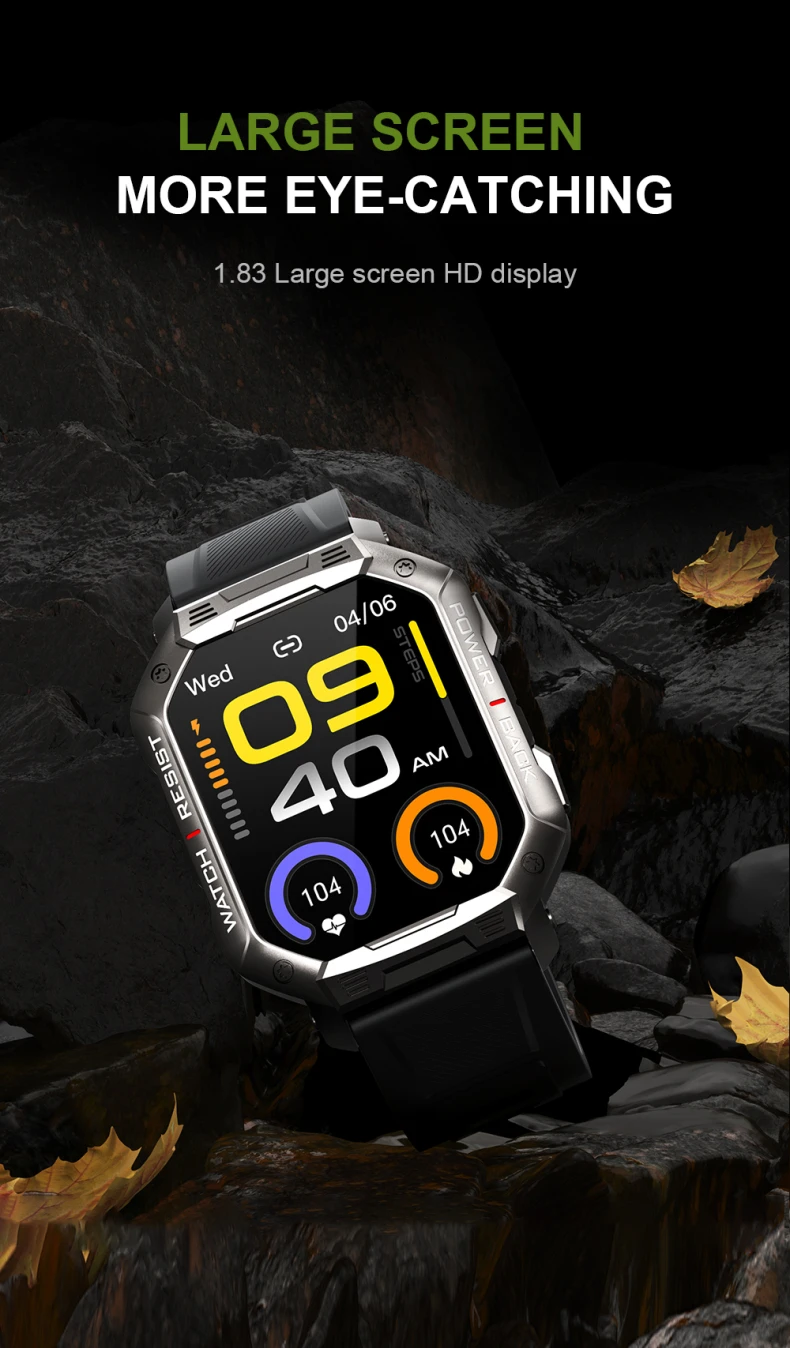 NX3 Smart Watch BT Calling 1.83 Inch IPS Large Screen HD Display 410mAh Big Battery Fitness Sport Watch for Men (6).jpg