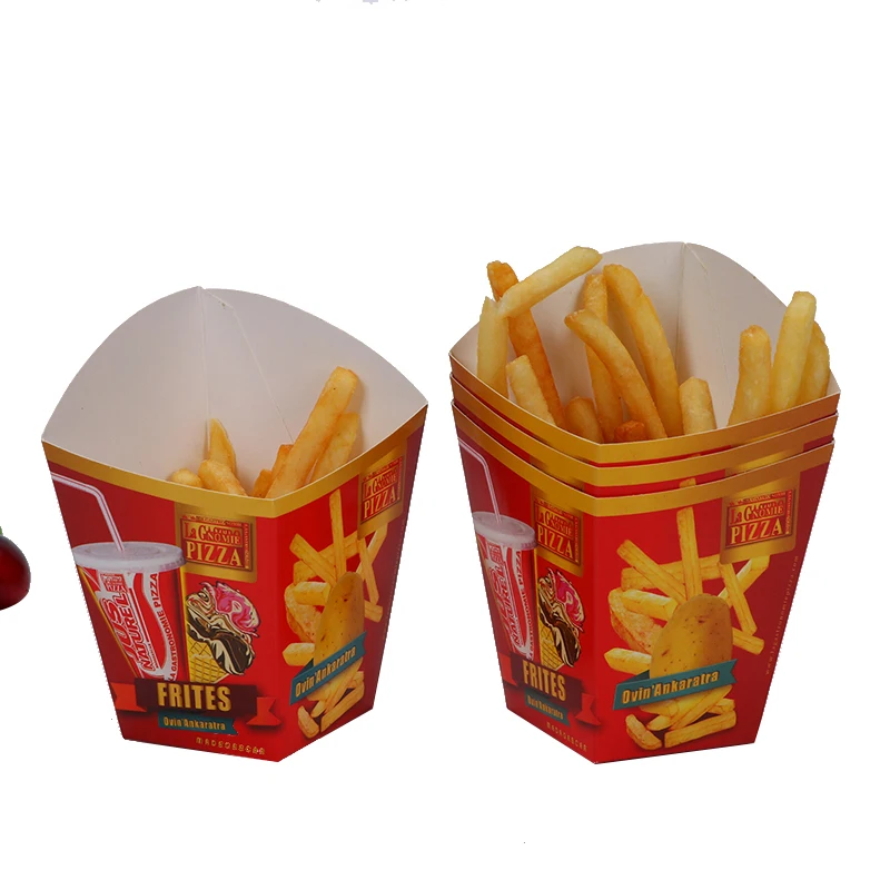 Source Take away disposable food mcdonald's french fries packaging boxes on  m.