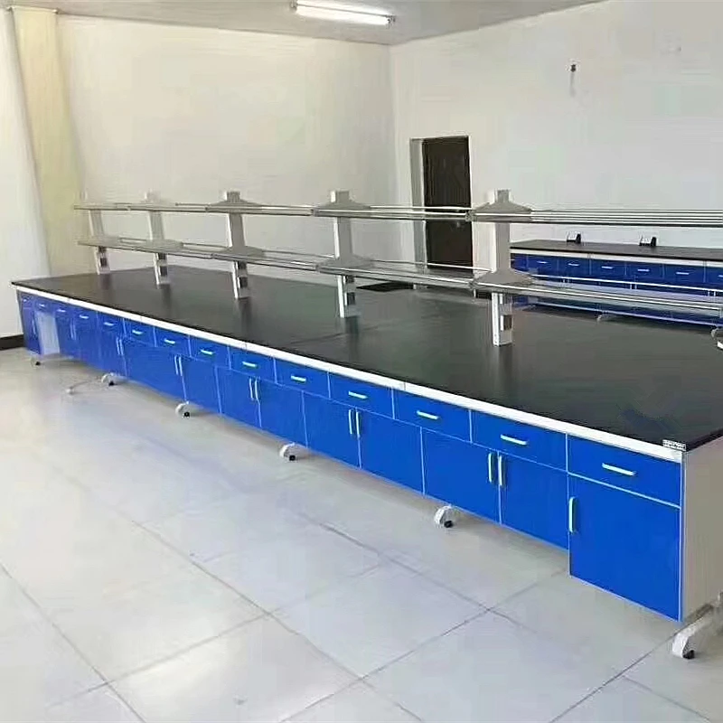 Work Tables School Laboratory Equipment Work Bench with Sink
