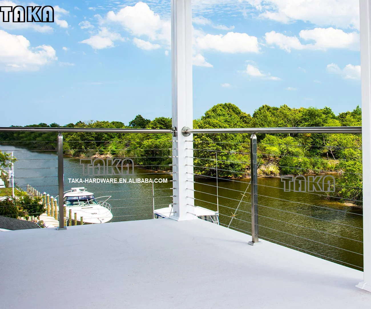 Stainless Steel Cable Railing Hardware - Quick Lock Fittings