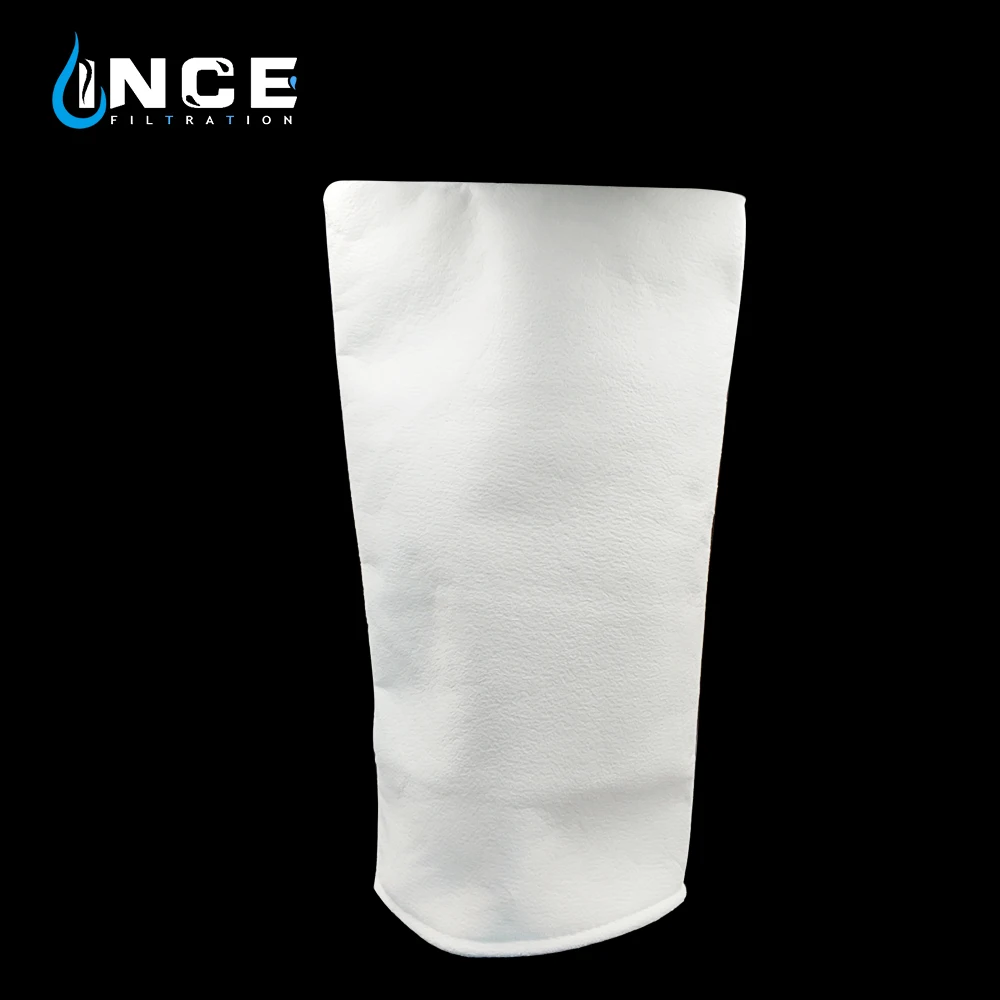 High Quality Rectangular PE Swimming Pool Filter Bag New Used Pocket Mesh Type with Ring Core Components for Filter Dust Grease