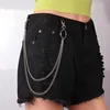 Double-layered circular trouser chain