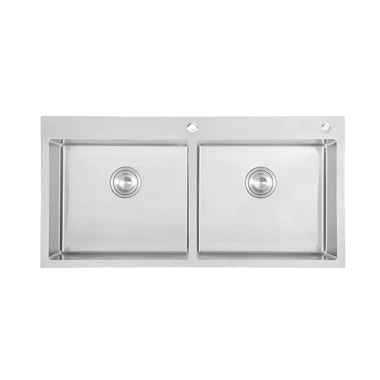 High-quality  Undermount Double Bowl Kitchen Stainless Steel  Modern Smart Sink Kitchen