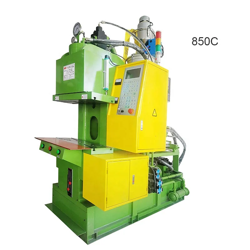 25 Ton Computerized Plastic Injection Molding Machine Vertical Pressure Clamping Equipment AC DC Wire Plug Connector Injection
