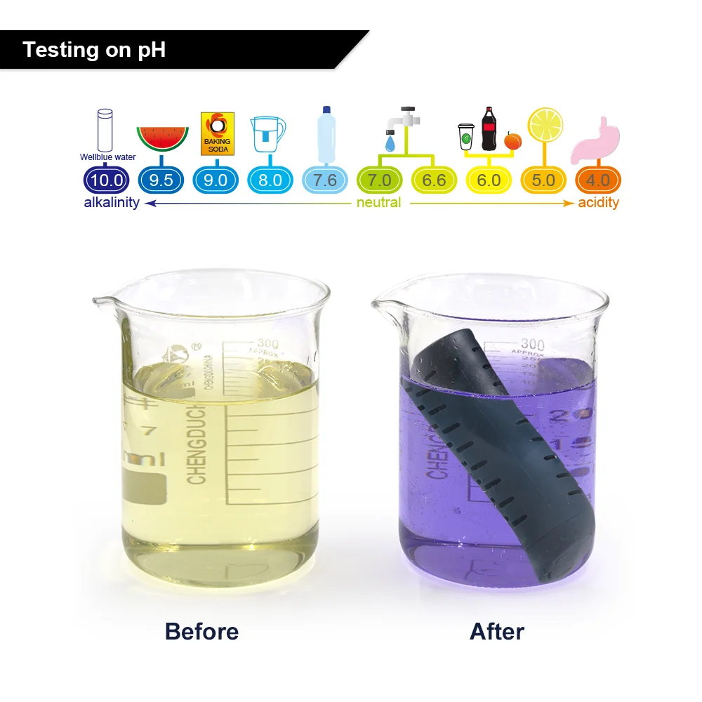 2023 Alkaline Hydrogen Ion Water Stick Bpa Free Alkaline Filter Stick