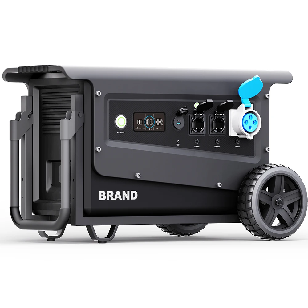W5 5000W Portable Power Station - Waterproof Solar Generator 5040Wh for  Home Backup, Fast Charging & Off-Grid Solutions