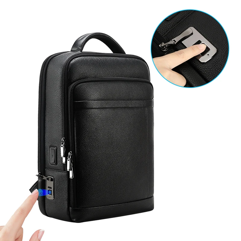 Finger Print Secure Laptop Backpack Travelest Travel Accessories