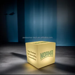 Outdoor Modern Design LED Cube UV & Silk Screen Printing for Wedding  bar