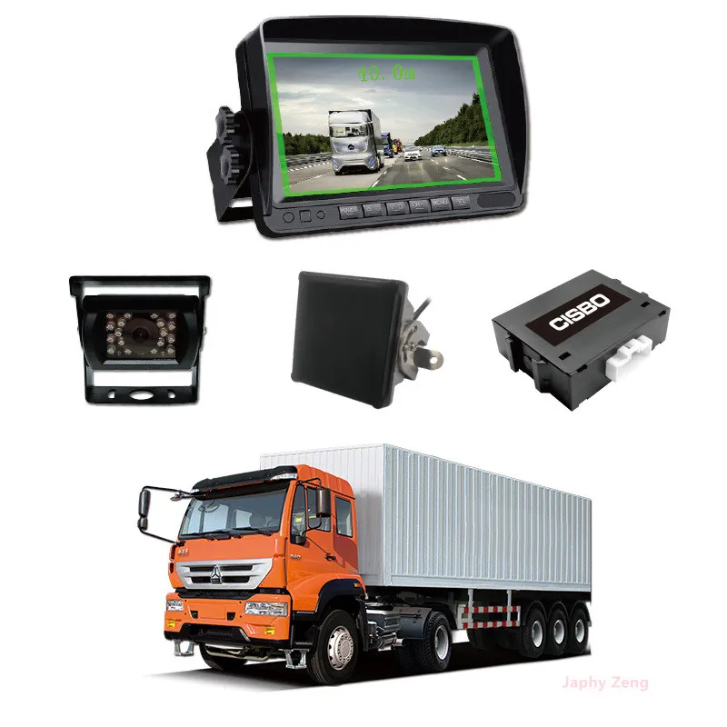 Pwas Camera radar Proximity Warning System for Heavy Duty Truck radar Collision Warning Alert System