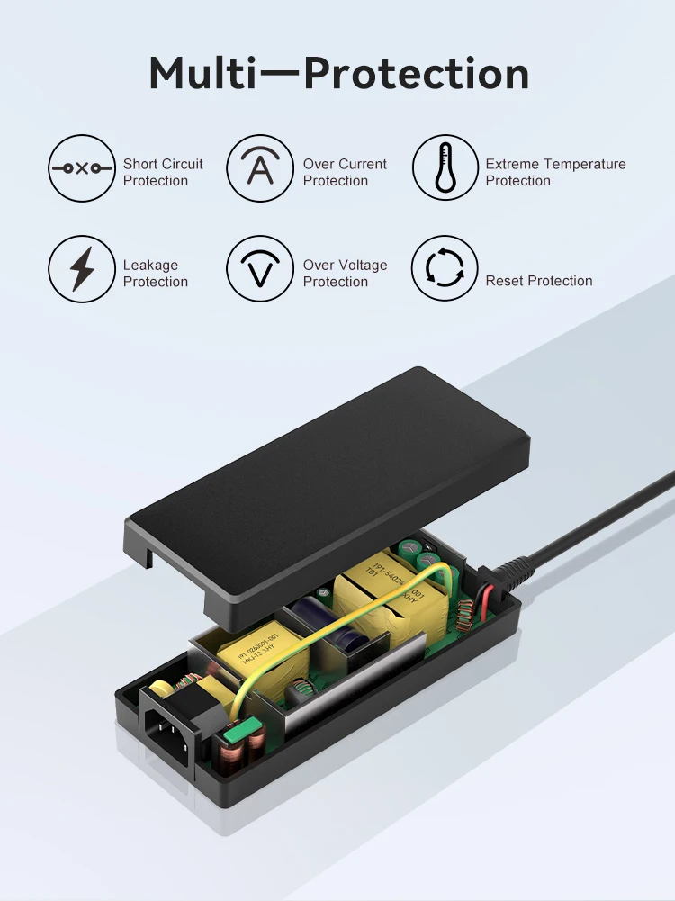 OEM Factory Low Price 12V 10A Power Adapter 5.5 2.1MM 24V Power Supply AC DC Power Adaptor  with KC Certificates factory