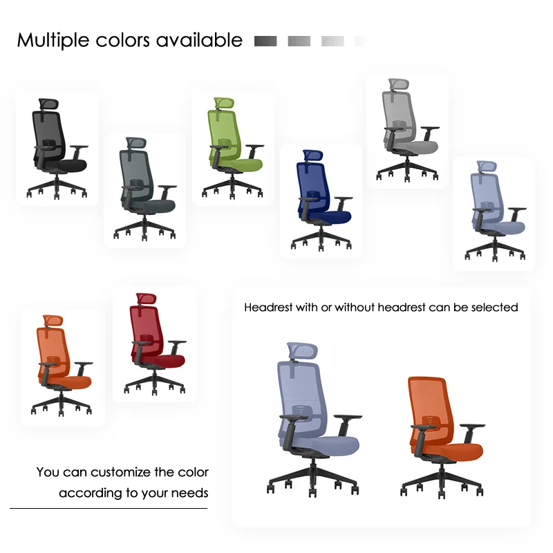 Modern Luxury Heated Office Chair Ergonomic Swivel Computer Chair With
