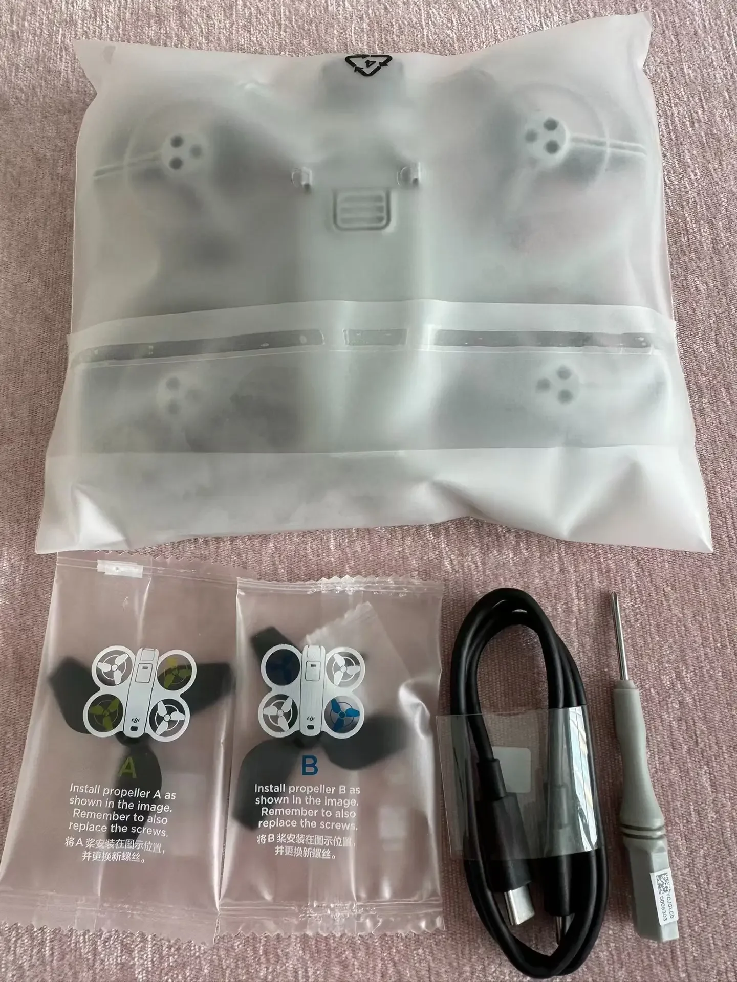Mini Drone with 4K UHD Camera D J I Elevated Aerial Creation AI Self Flying Drone Three-Battery Combo for Mini Neo Drones