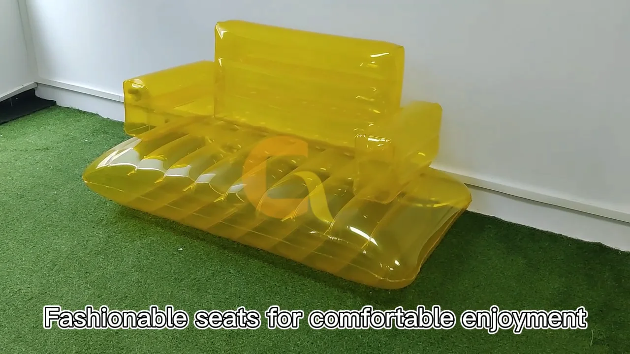 Loveseat Waterproof Folding Sofa Bench Inflatable Outdoor Camping Chair