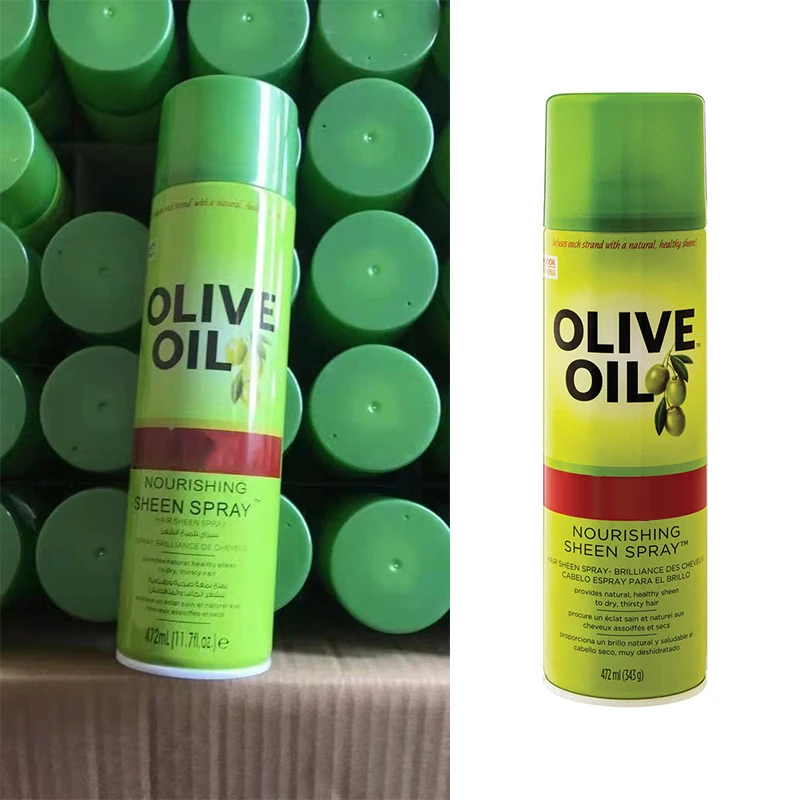 Olive Oil Hair Spray Fiber Holding Heat Protectant Spray For Hair