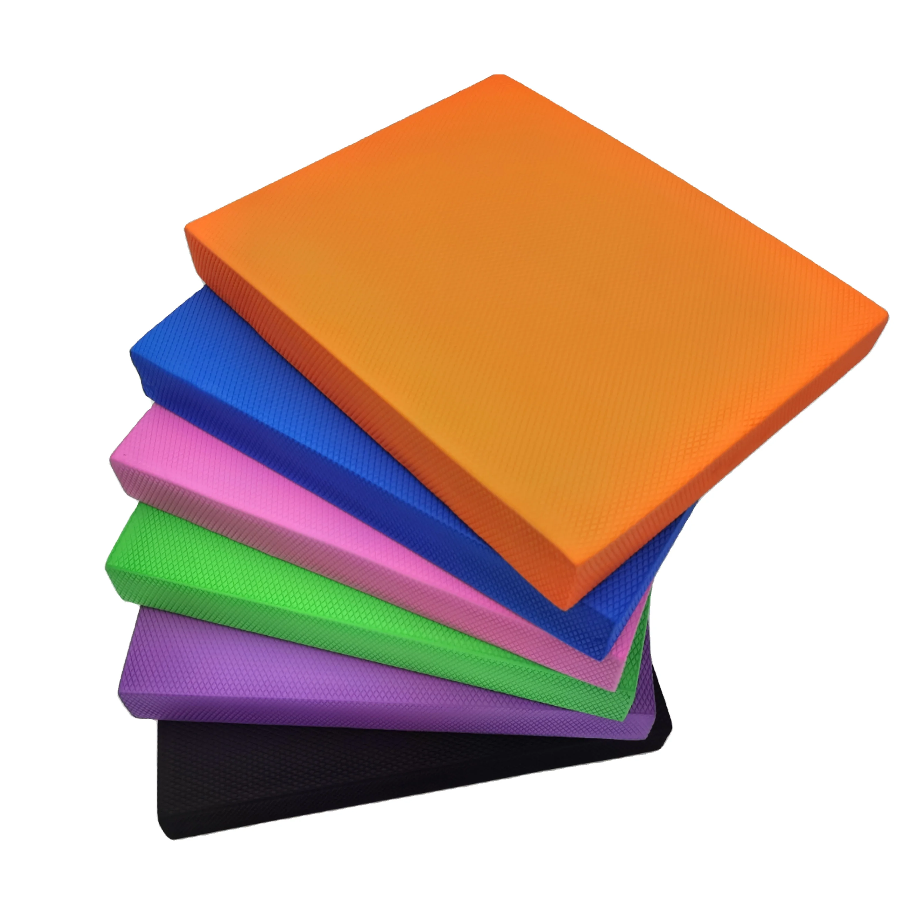 thumbnail image 2 of Vaveren TPE Balance Pad - Soft Exercise Mat For Yoga, Stability Training, Seat Cushion, Purple 2 of 12