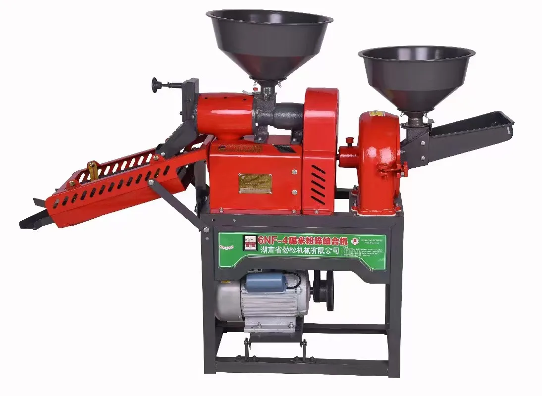 Jinsong Double Layers Vibratory Hopper Rice Mill Machine Combined Rice Milling Machines Complete Set for Rice Corn Dust