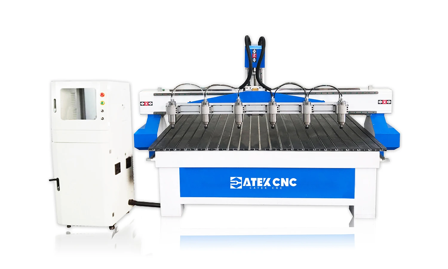 Multi Spindle Multi Head Six Spindle Cnc Wood Router Machine for Wood ...