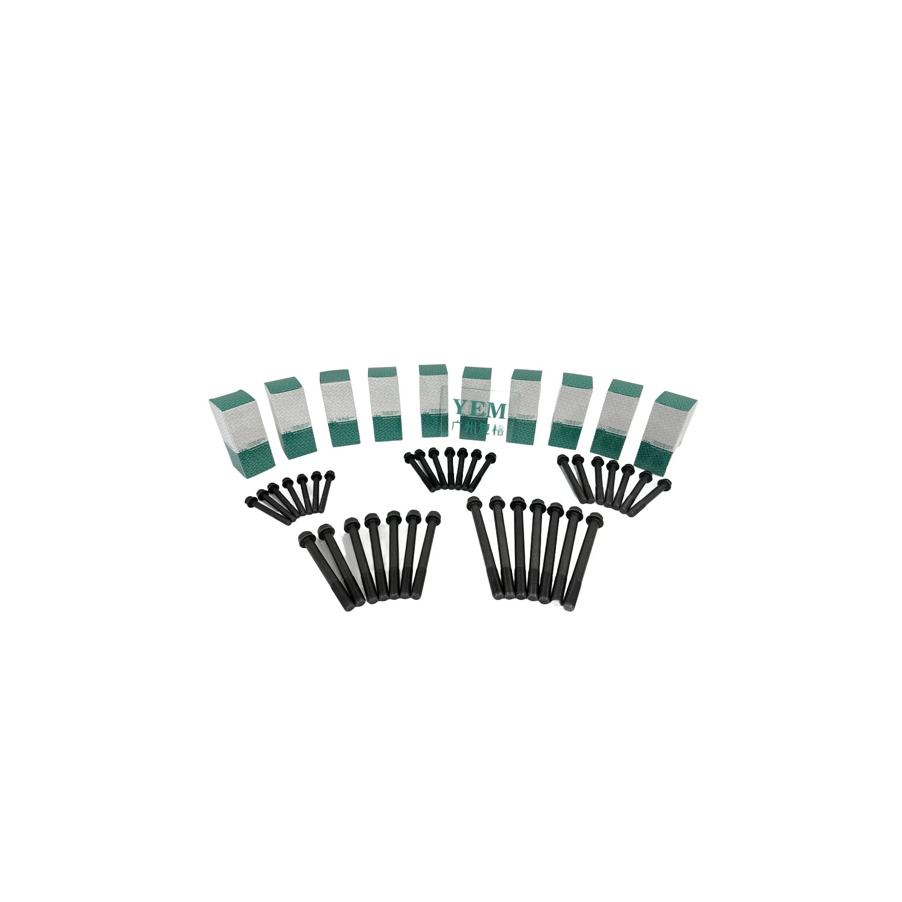 4FA1 4FB1 4FC1 4FE1 Cylinder Head Screw for Isuzu Engine Rebuild Kit High Performance Engine Parts