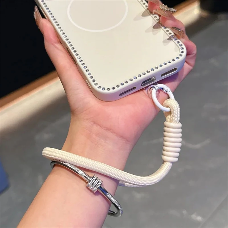 Luxury Glitter Lanyard Case for iPhone 17 Pro Max