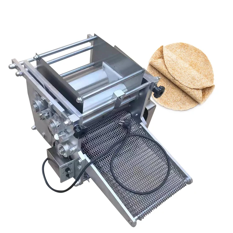 Fabrikkindustrimel mais tortilla maskin tysk maker å lage taco