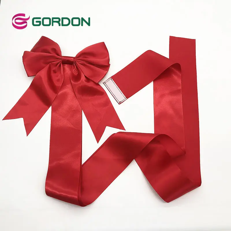 Extra Large Ribbons Gordon Ribbon Extra Large Christmas Cabinet Door Ribbon Bow With Led ...