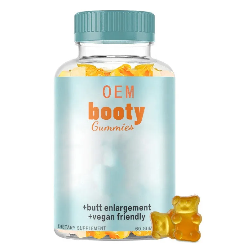 OEM Private Label Natural Herbal Hip Breast Buttock Enlargement Gummy Pills Butt Enhancement Gummies