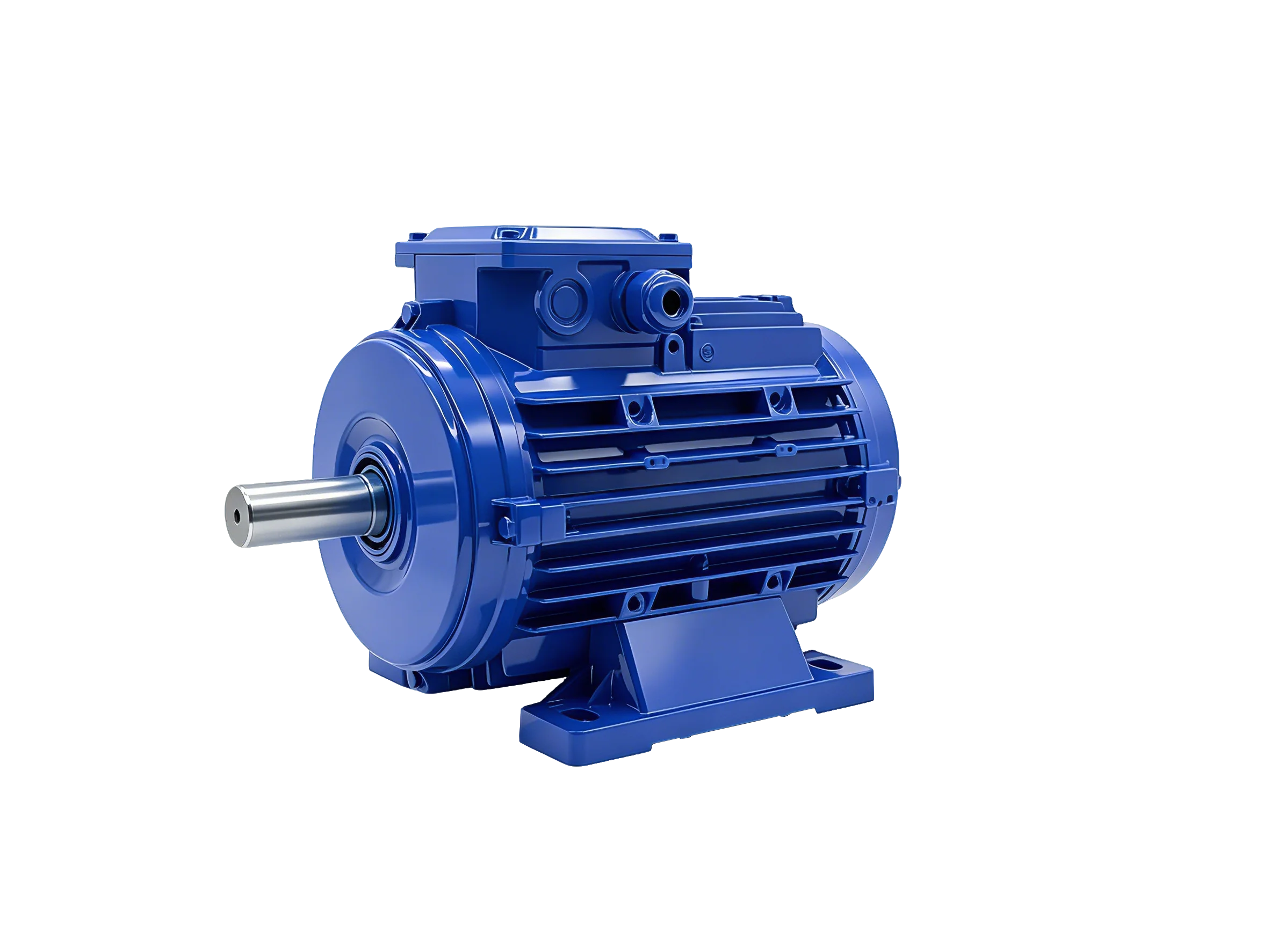 Motor asíncrono trifásico de imanes permanentes (PMSM) de alto rendimiento, clase IE4, 4 kW, montaje en patas, para motor industrial