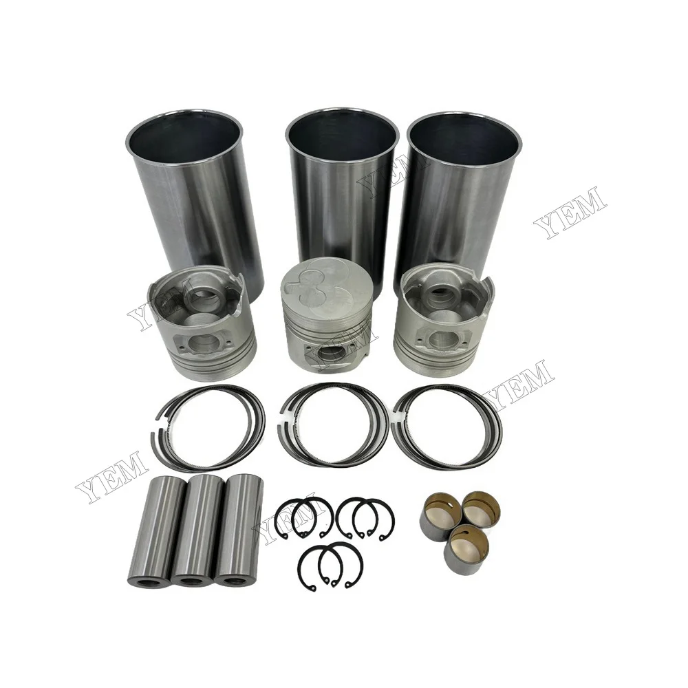 For Isuzu 3AD1 Cylinder Liner Kit Diesel Engine Spare Parts 5