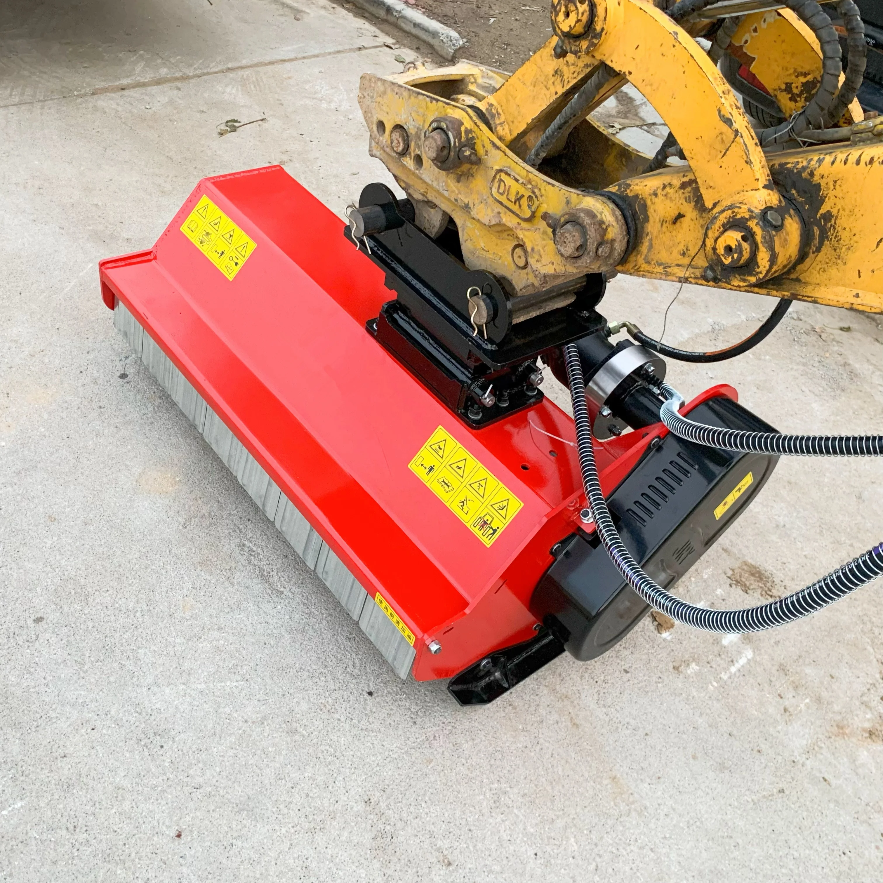 Hydraulic Flail Mower Head Shredder Small Excavator Mulcher Cutting