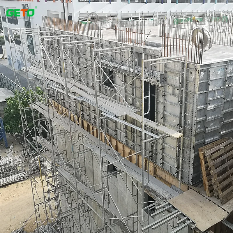 Precast Reinforced Concrete Structure Aluminum Formwork Slab Metal Aluminium Template With Butt Weld
