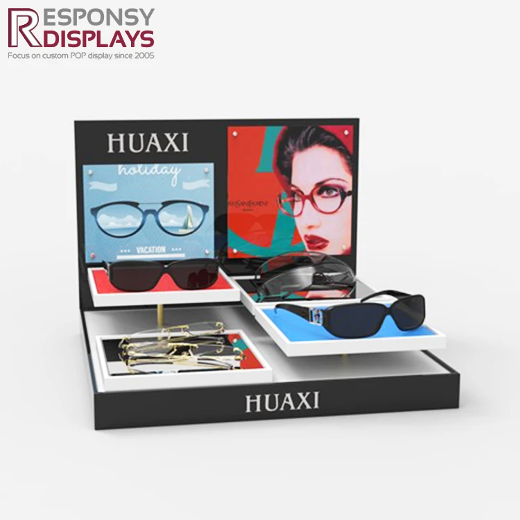 Оптовая продажа, магазин оптических очков, Настольная стойка для очков, акриловая подставка для очков